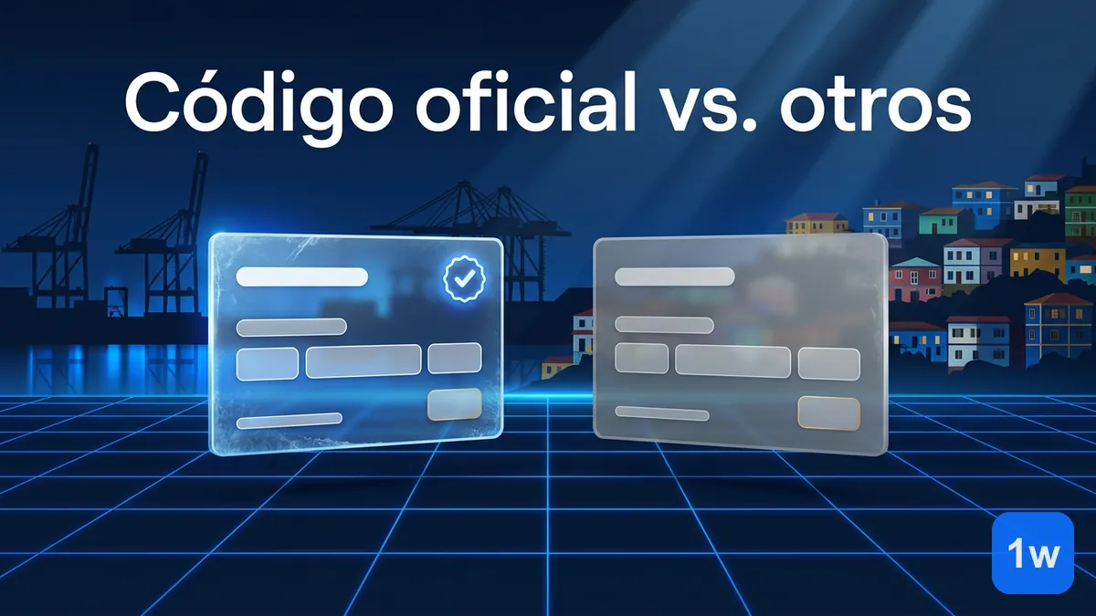 Comparación entre el código promocional oficial de 1win Chile y códigos de sitios afiliados