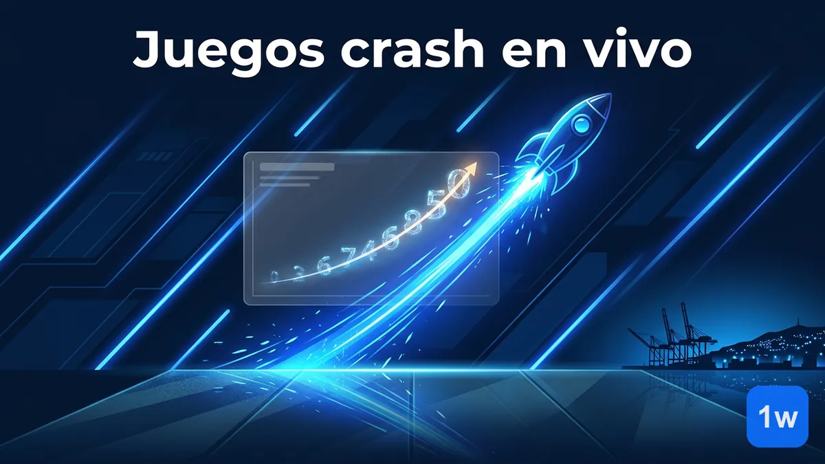 Juegos crash tipo Aviator y Lucky Jet disponibles en el casino de 1win Chile