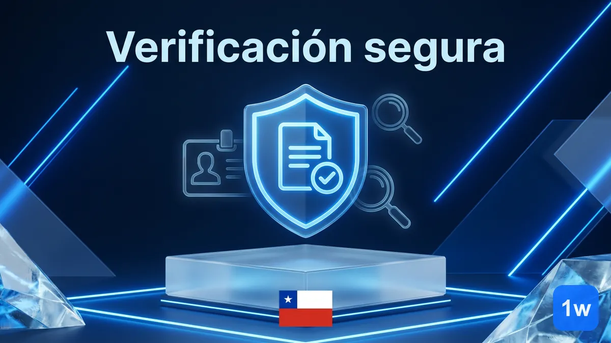 Verificación de identidad (KYC) en 1win Chile antes de retirar dinero